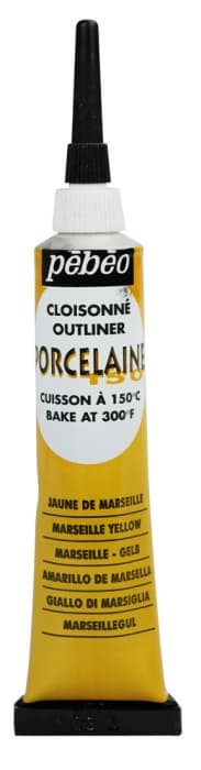 Pébéo Porcelaine 150 žlutá kontura 20 ml porcelán