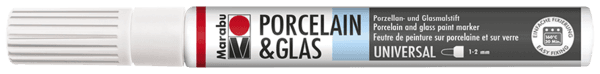Marabu Porcelain Painter bílý fix na porcelán 1-2mm