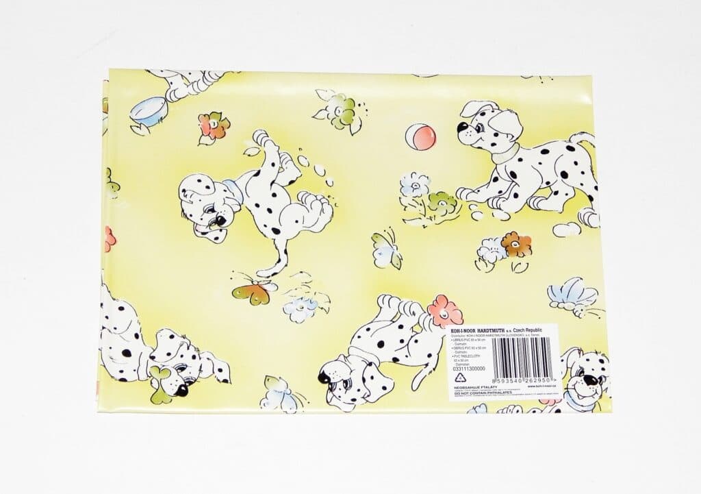 Koh-i-Noor školní ubrus PVC 65x50 cm přední pohled