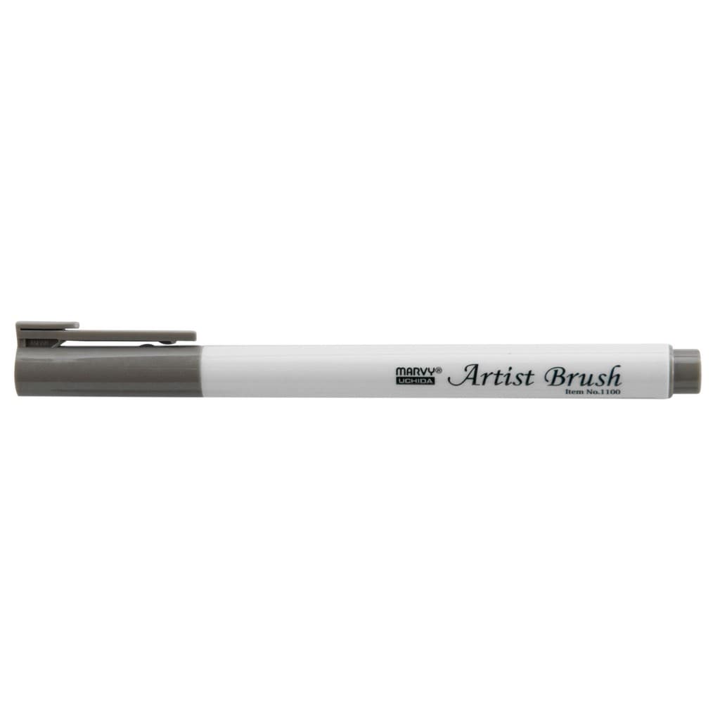 Marvy Artist Brush 1100-40 šedý fix štětcový hrot