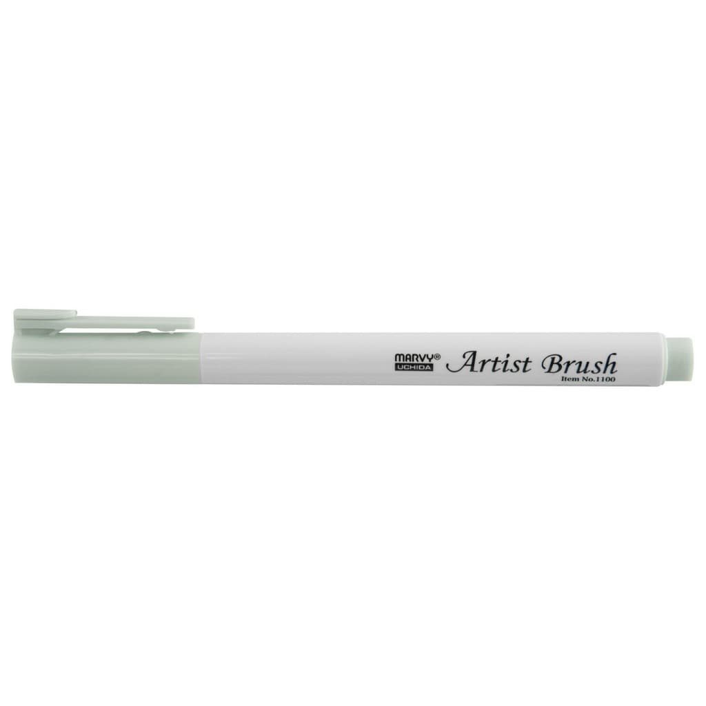 Marvy Artist Brush 1100-51 zelený fix štětcový hrot