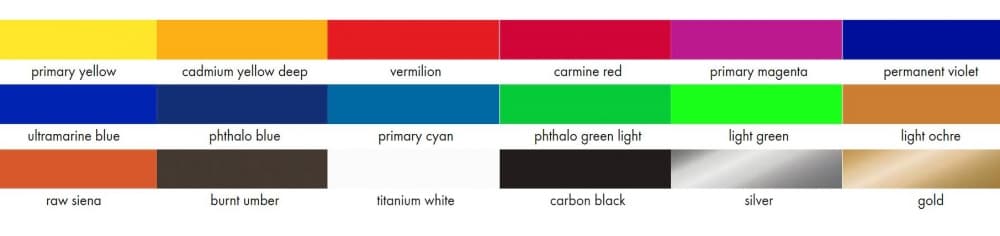 Marabu Artist Acryl 22ml žlutá vodou ředitelná barva