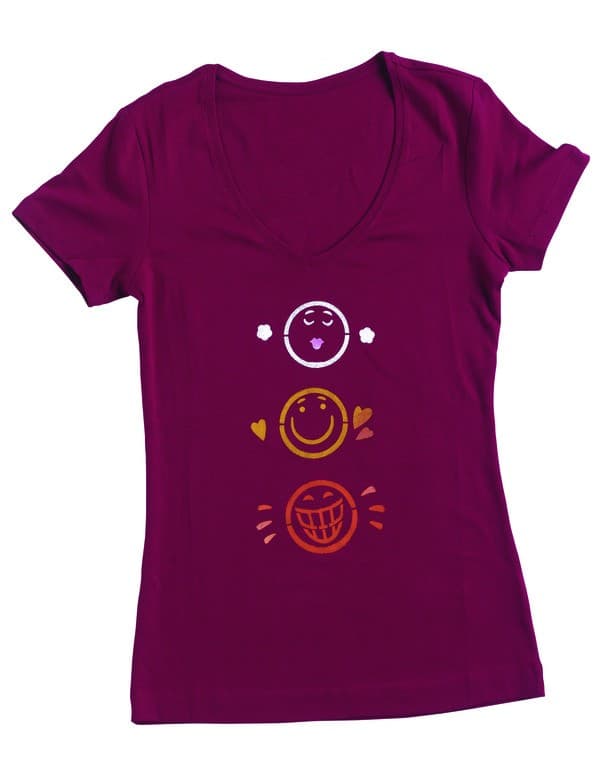 Použití barvy Marabu Textil Plus na látce červená