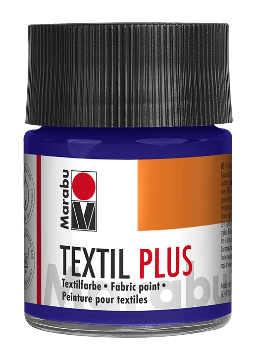 Marabu Textil Plus fialová tmavá barva na textil 50ml