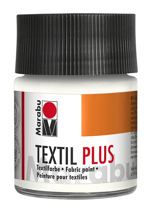 Marabu Textil Plus bílá barva na textil 50 ml