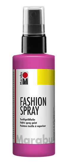 Marabu Fashion Spray růžová barva na textil 100 ml