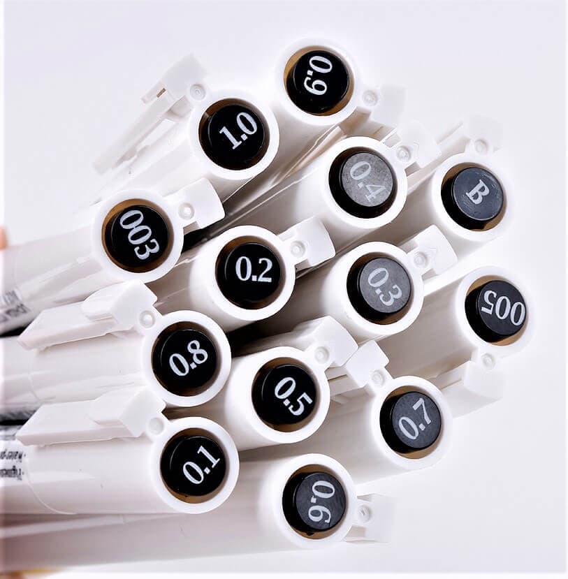 Dokumentní popisovač 0,3 mm Marvy For Drawing 3