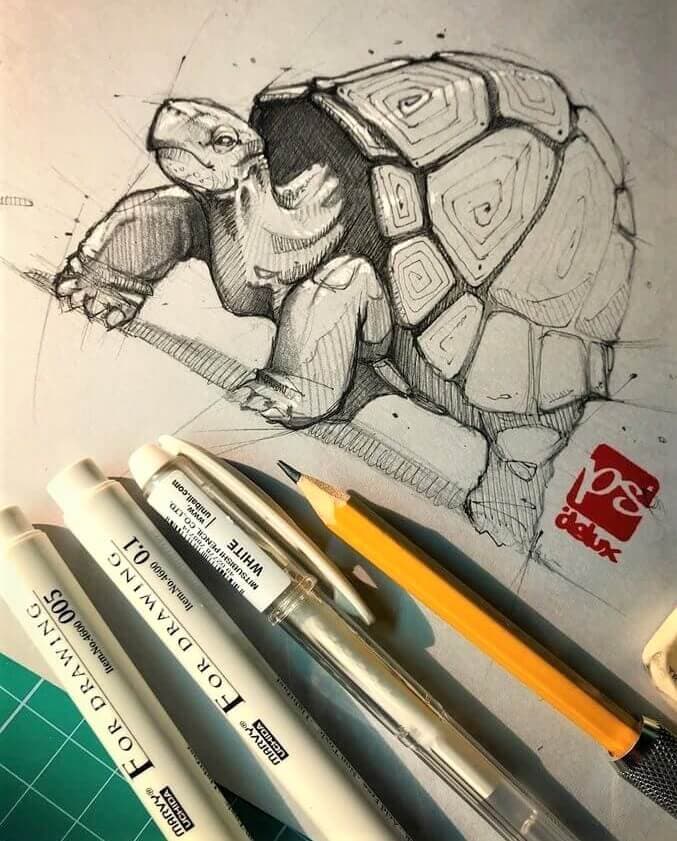 Dokumentní popisovač 0,3 mm Marvy For Drawing 6