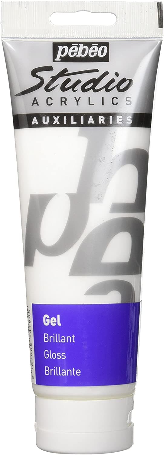 Pébéo Studio lesklý gel pro akrylové barvy 100 ml