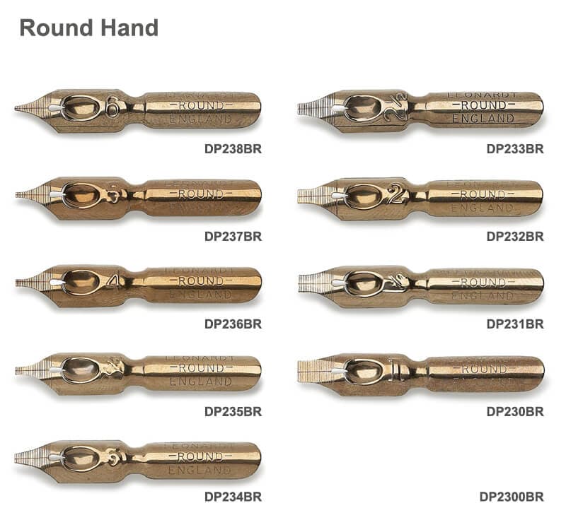 Manuscript Kaligrafické pero Round Hand 1 (3,15 mm) 2