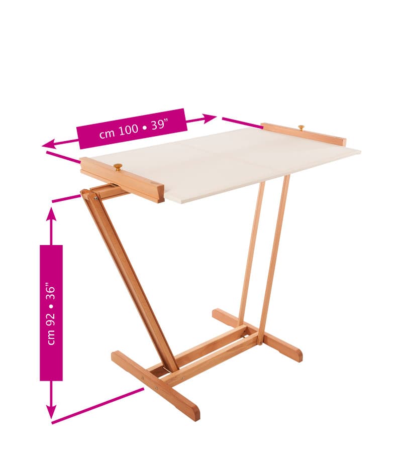 Mabef M/25 stojan 2v1 použití v ateliéru