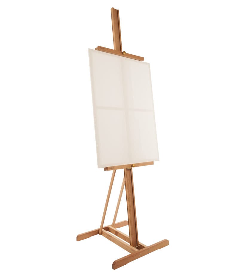 Mabef M/25 stolní malířský stojan boční pohled