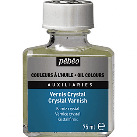 Nanášení Pébéo Gédéo univerzálního lesklého laku štětcem