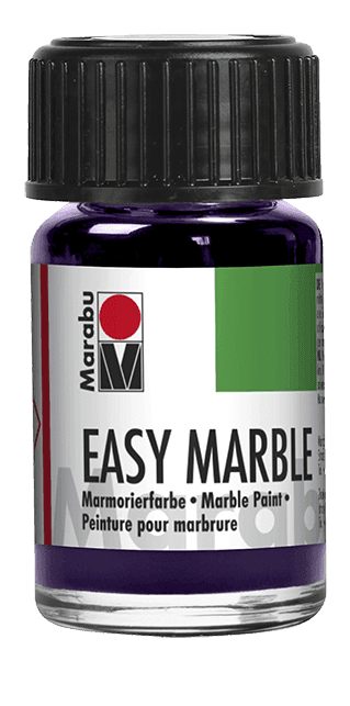 Mramorovací barva Easy Marble 15 ml - fialová lilková