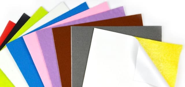 Filc samolepící sada A4, 180 g, 10 ks