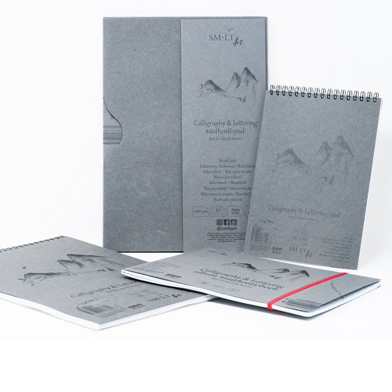 SM.LT Blok na písmo Calligraphy & Lettering SMLT A5 100g, 50 listů 4