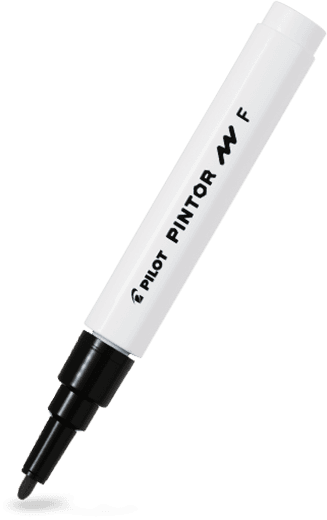 Akrylový popisovač Pilot PINTOR F 1mm - fialový 2