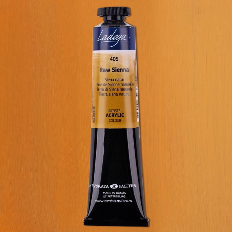 Nevskaya Palitra Ladoga akrylová barva siena přírodní 46 ml
