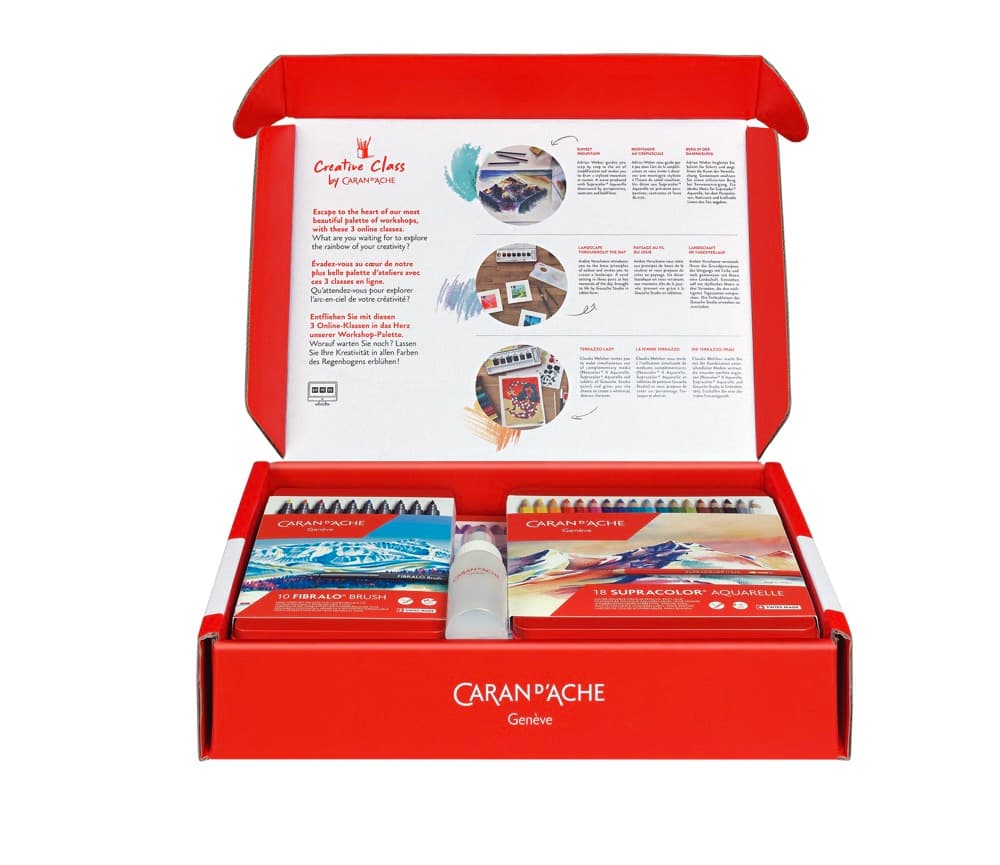 Caran D'ache Kreativní Box - 9 výrobků + 3 kreativní kurzy 3