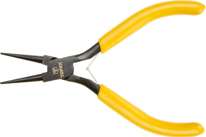 Mini kleště Topex kulaté 125 mm pro kreativní tvoření