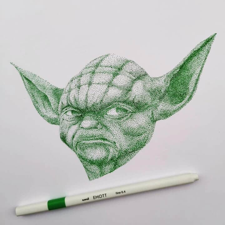 Mitsubishi Pencil Uni EMOTT liner - tenký fix 0,4 mm - tyrkysový 5