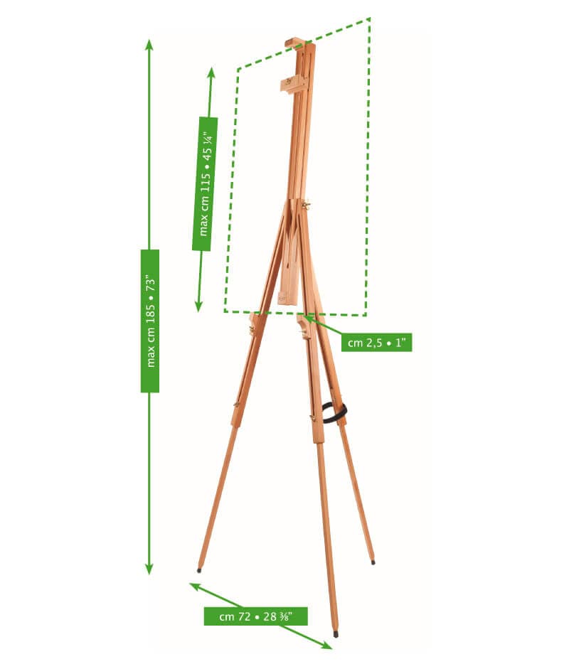 Malířský plenérový stojan Mabef M/29.AL 2