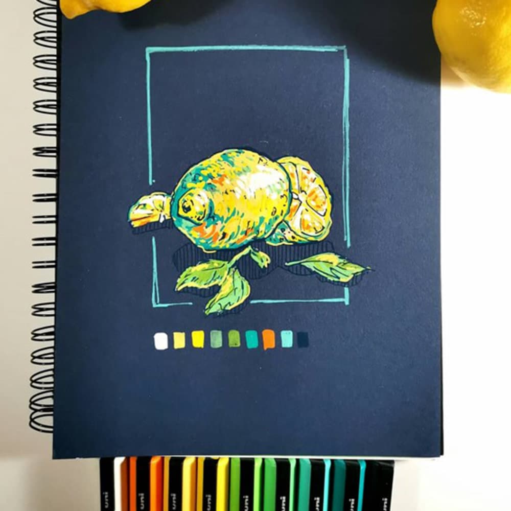 Víčko a hrot Uni Posca extra široký akrylový fix