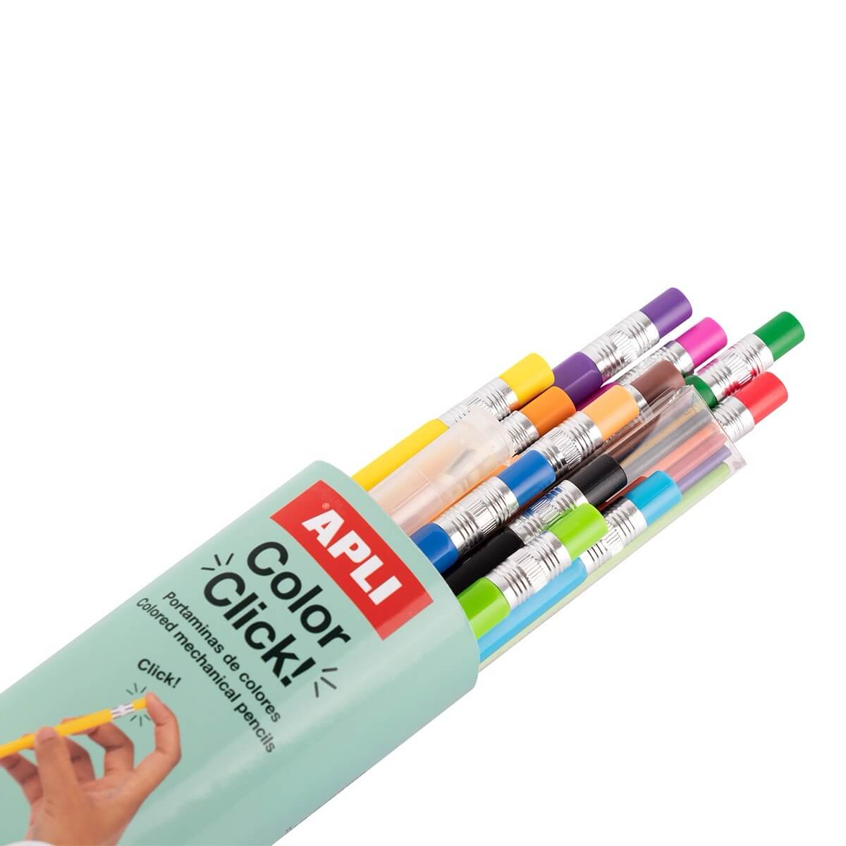 APLI pastelky mix 12 barev výměnné jádro detail