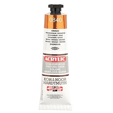 Koh-i-noor bronzová akrylová metalická barva 40 ml