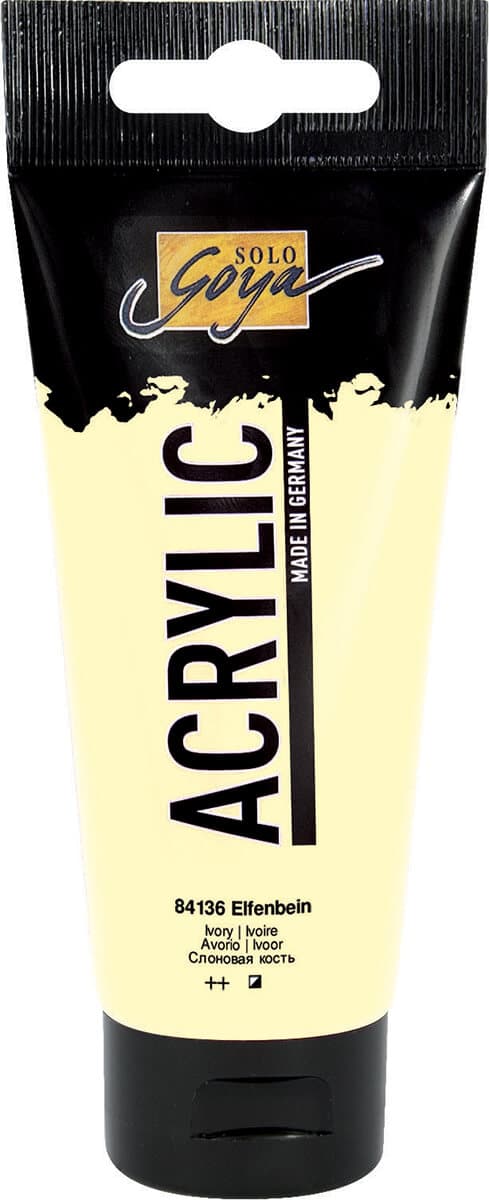 Kreul Solo Goya akrylová barva ivory 100ml