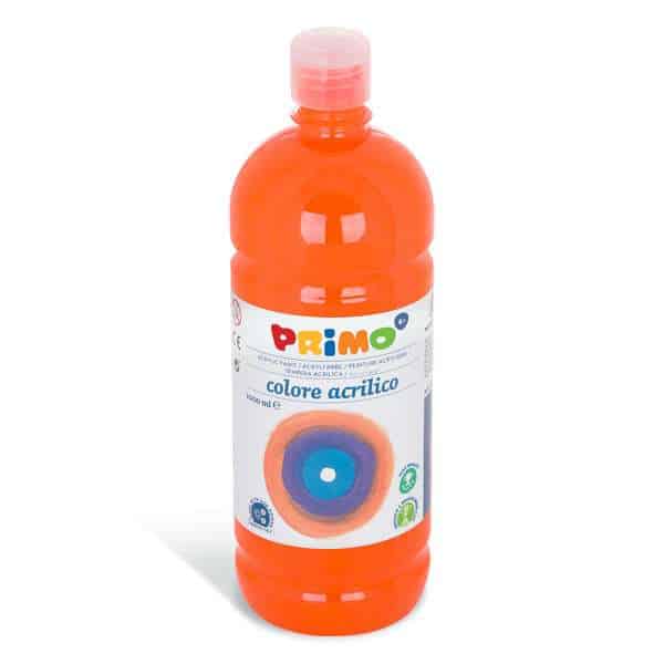Primo akrylová barva oranžová 1000 ml vysoký pigment