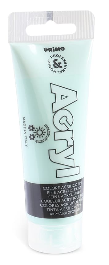 Primo akrylová pastelová barva mátová zelená 75 ml