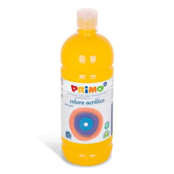 Primo akrylová barva žlutá 1000 ml vysoký pigment