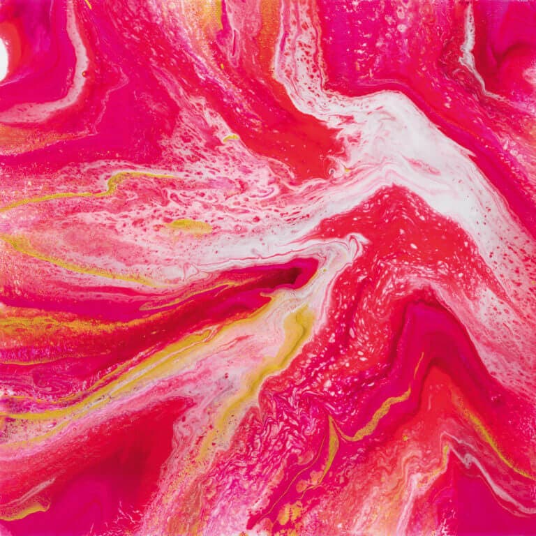 Marabu Acrylic Paints při malování na plátně akrylem