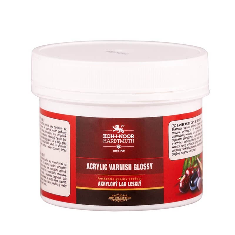 Koh-i-Noor akrylový lesklý lak 500 ml malířské médium