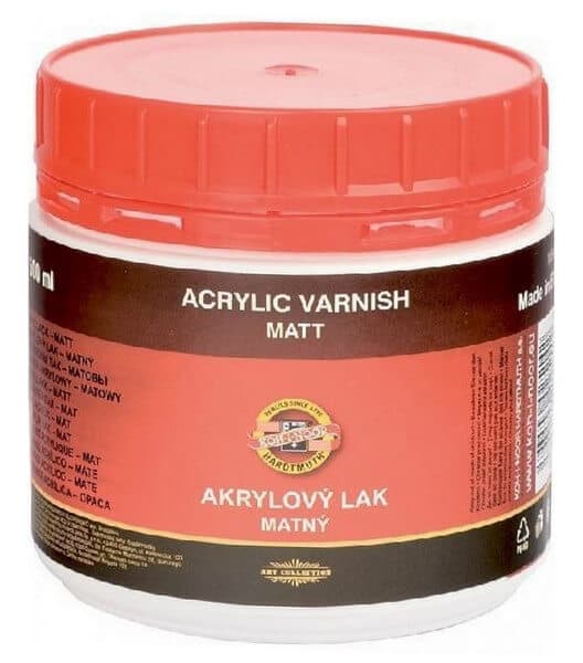 Koh-i-Noor akrylový matný lak 500 ml lahev