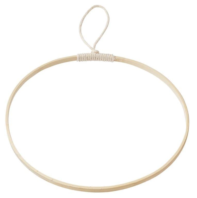 Detail bambusového kruhu HobbyFun pro lapač snů