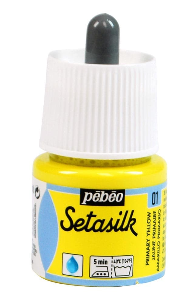 Pébéo Setasilk žlutá barva na hedvábí 45 ml