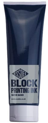 EssDee Block Printing Ink pruská modř 300 ml linoryt