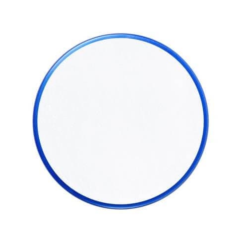 Detail bílé obličejové barvy Snazaroo 18 ml