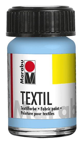 Marabu Textil barva na textil modrá světlá 15 ml