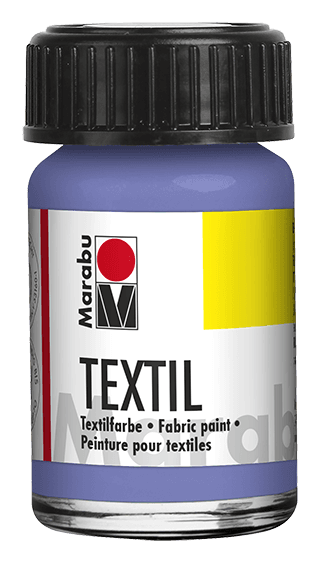 Marabu Textil fialová lila barva na textil 15 ml