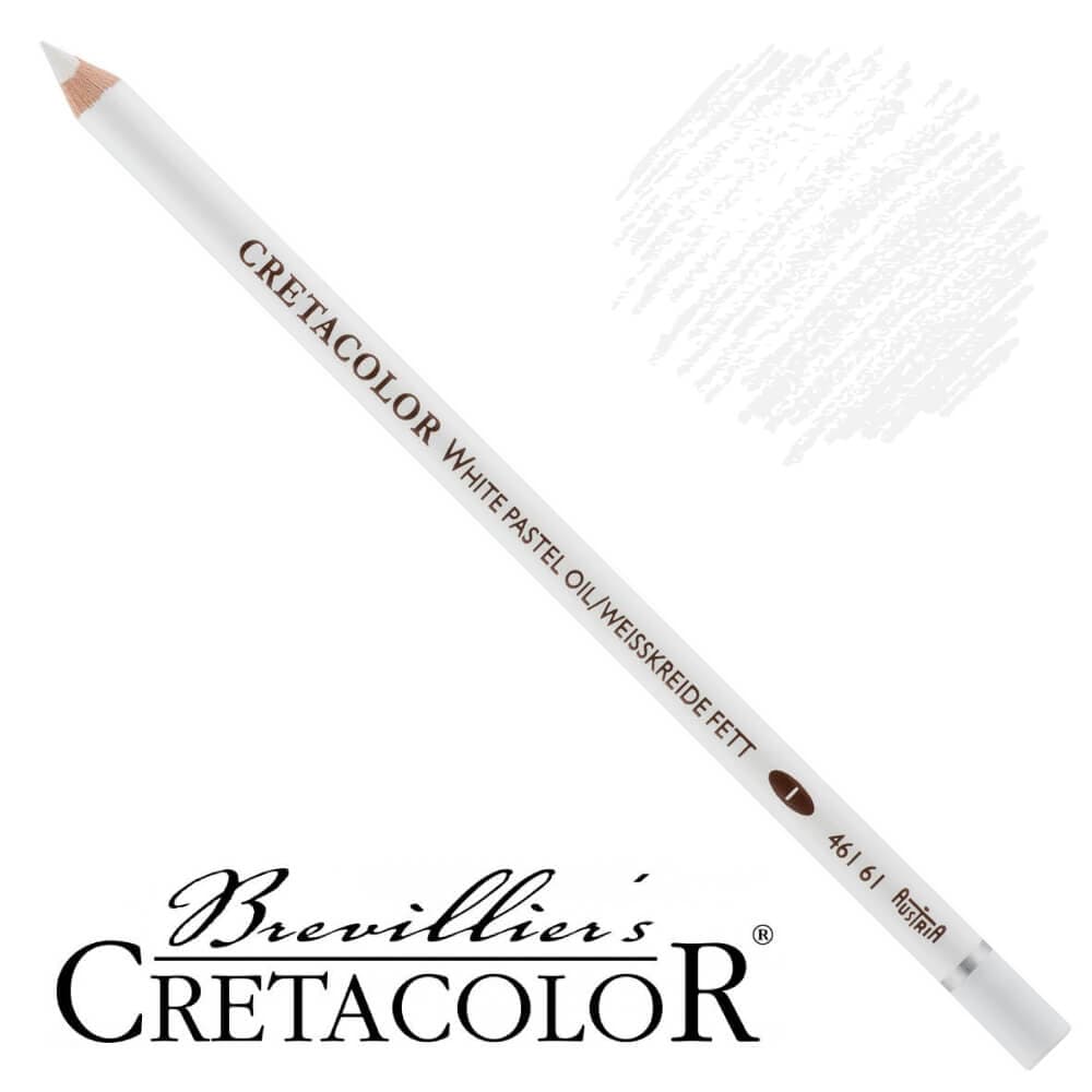 Cretacolor bílá olejová křída v tužce jednotlivě