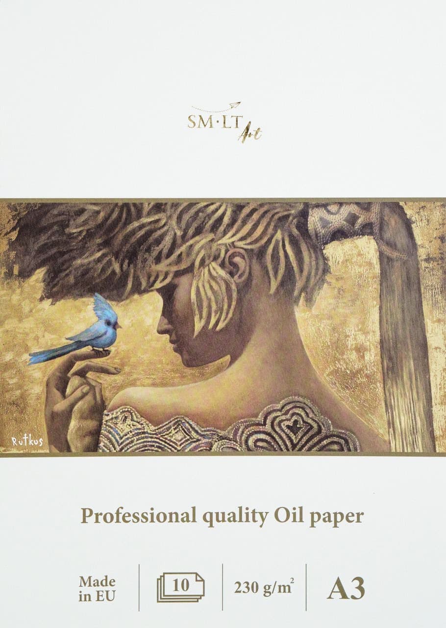 SM.LT skicák Oil Painting Pad A3 230g olejomalba