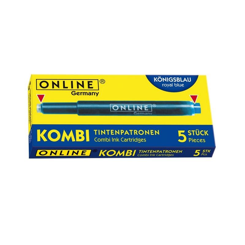 Bombičky Online královská modř pro plnicí pera modrá