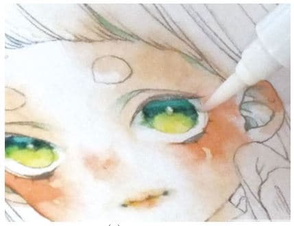 Marvy Artist Brush modrý fix štětec netoxický kaligrafie