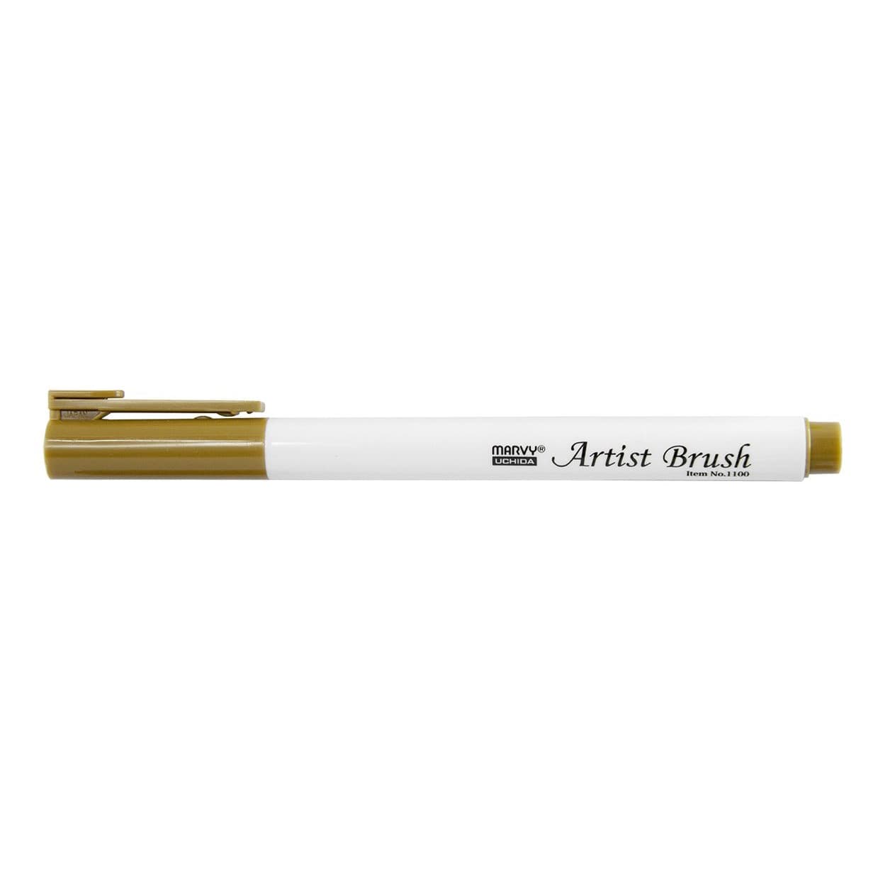 Marvy Artist Brush Pen 1100-27 hnědá štětcový hrot
