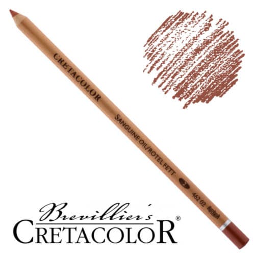Cretacolor hnědá olejová rudka v tužce kreslení