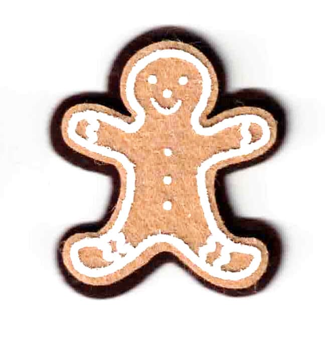 Dekorace filcová Perníček kreativní sada pro tvoření