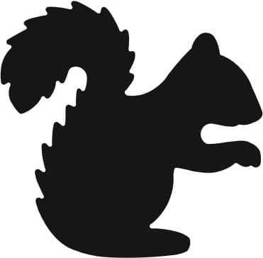 Heyda děrovač 25 mm ve tvaru veverky